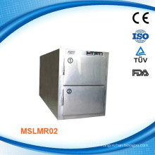 (MSLMR02W) Hot / Cheap one dead bodyCheap deux corps en acier inoxydable morgue réfrigérateur avec Danfoss compresseur